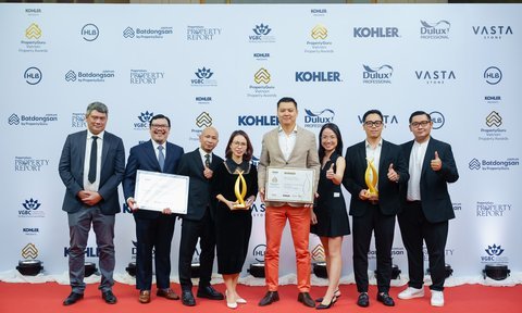 Cú đúp giải thưởng của Kusto Home tại Vietnam Property Awards 2023 với The Reflection West Lake