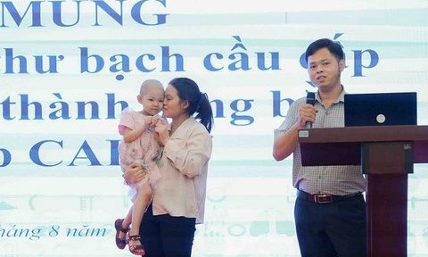 “Phép màu” tái sinh bệnh nhi ung thư máu kháng thuốc, kháng trị