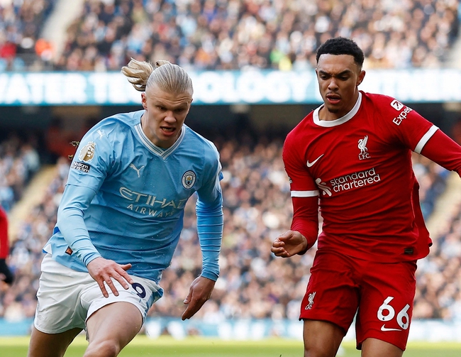 Haaland lập kỷ lục nhưng Man City không thắng nổi Liverpool