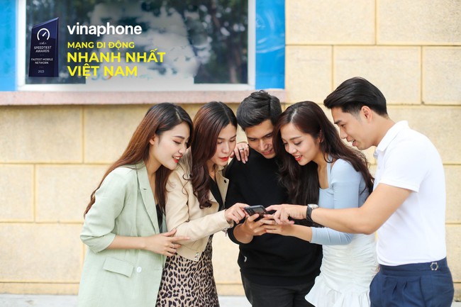 VinaPhone là mạng di động nhanh nhất Việt Nam năm 2023