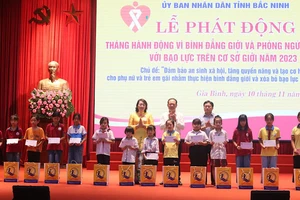 Bắc Ninh thúc đẩy bình đẳng giới, tăng quyền năng và tạo cơ hội cho phụ nữ và trẻ em gái