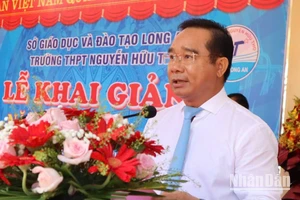 Long An: Hơn 341 nghìn học sinh bước vào năm học mới