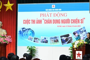 Phát động cuộc thi ảnh “Chân dung người chiến sĩ”