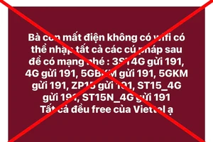 Cú pháp khôi phục mạng khi mất wifi là giả mạo