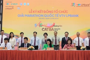 Giải Marathon quốc tế VTV LPBank "Sắc màu hoàng hôn Cát Bà 2024"