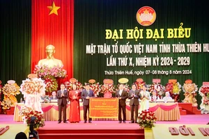 Đại hội đại biểu Mặt trận Tổ quốc Việt Nam tỉnh Thừa Thiên Huế nhiệm kỳ 2024-2029