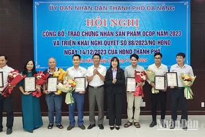 Đà Nẵng trao chứng nhận 25 sản phẩm OCOP đạt 4 sao