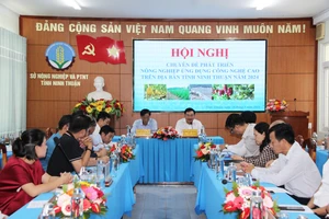 Mở hướng phát triển nông nghiệp ứng dụng công nghệ cao ở Ninh Thuận