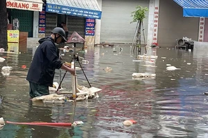 Nam Định ứng phó ngập, úng do mưa lớn