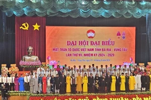 Đại hội đại biểu Mặt trận Tổ quốc lần thứ VII tỉnh Bà Rịa-Vũng Tàu