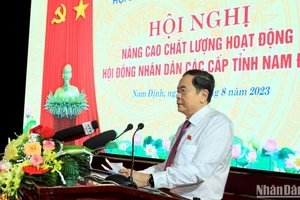 Nâng cao chất lượng hoạt động Hội đồng nhân dân các cấp ở Nam Định