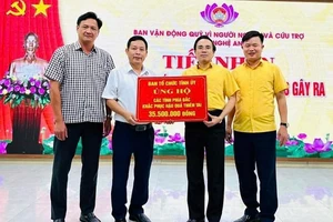 Mặt trận Tổ quốc tỉnh Nghệ An tiếp nhận hơn 40,5 tỷ đồng ủng hộ đồng bào miền bắc bị thiệt hại do bão số 3