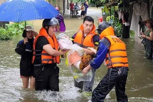 Nam Định đã di dời gần 13.700 người dân khỏi vùng nguy hiểm, ngập lụt