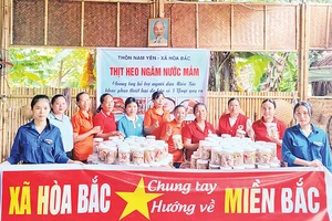 Món quà thiết thực gửi tới người dân vùng bão lũ