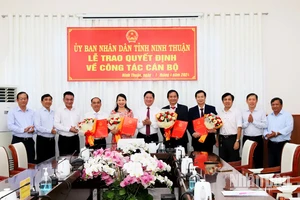 Ninh Thuận bổ nhiệm các chức vụ lãnh đạo cho cán bộ trẻ