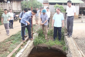 Sơn La tập trung ứng phó với hiện tượng sụt lún tại huyện Mai Sơn