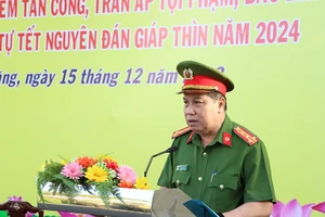 Ra quân bảo đảm an ninh trật tự Tết Nguyên đán Giáp Thìn 2024