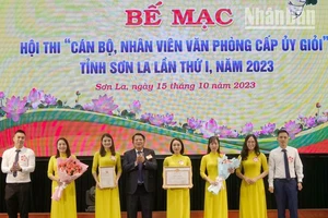 Sơn La: Tổ chức hội thi cán bộ, nhân viên văn phòng cấp ủy giỏi