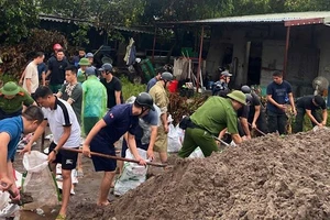 Nam Định khẩn trương thành lập các sở chỉ huy tiền phương trên nhiều triền đê