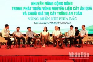 Hội thảo khuyến nông cộng đồng trong phát triển vùng nguyên liệu cây ăn quả