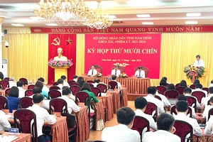 Hội đồng nhân dân tỉnh Nam Định xem xét, quyết định nhiều nội dung quan trọng