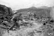 April 1, 1954: Vietnamese soldiers fight for every inch of land on hill A1, destroy base 106