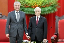 Party chief suggests ways to foster Vietnam-Russia relations