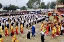 Hoa Binh: Muong ethnic community celebrate Khai Ha Festival