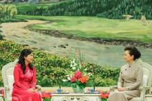 Wives of top Vietnamese, Chinese leaders enjoy tea, Chinese art performances