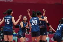 Vietnamese women's volleyball team advances to quarter-finals of ASIAD 19