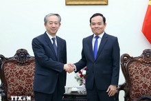 Deputy PM receives outgoing Chinese Ambassador