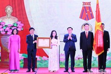 Dai bieu Nhan dan Newspaper honoured with first-class Labour Order