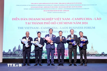 Businesses from Vietnam, Cambodia, Laos strengthen cooperation