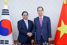 Vietnamese, Korean Prime Ministers hold talks in Seoul