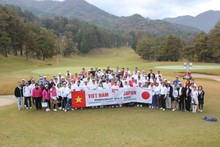 Vietnam- Japan Friendship Golf Tournament held in Yamanashi