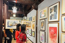 Exhibition features watercolour paintings by international artists