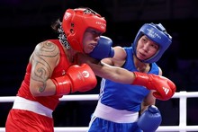 Vietnamese female boxer advances to 2nd qualification round at Paris Olympics