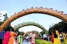 HCM City's Nguyen Hue flower street attracts over 1.2 million visitors during Tet