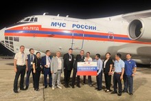 Russian humanitarian aid arrives in Vietnam