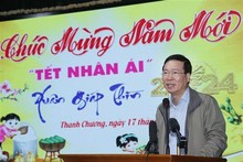 President pays pre-Tet visit, extends wishes to Nghe An province