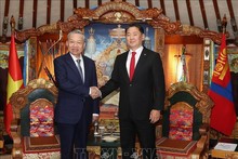 Vietnamese, Mongolian leaders hold talks