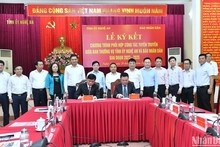 [In Pictures] Nhan Dan Newspaper and Nghe An Province strengthen communication cooperation