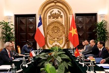 Foreign Minister holds talks with Chilean counterpart