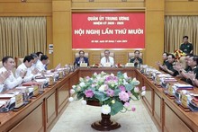 Central Military Commission holds 10th conference in Hanoi