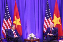 Top Vietnamese leader meets with US President