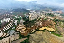 [In Pictures] Picturesque scenery of Lai Chau in ploughing season