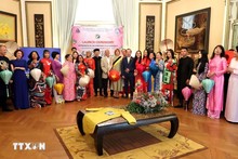 Vietnamese 'Ao dai' heritage club debuts in Belgium