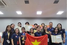 Hanoi students win high prizes at Japan expo