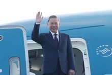 President To Lam sets off for state visits to Laos, Cambodia