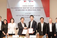 Hai Phong: Agreement signed to deploy 700MWp rooftop solar power system at Nam Dinh Vu IP